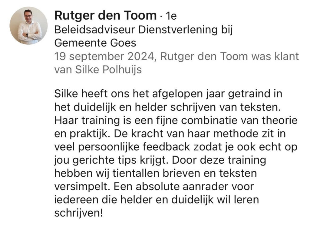 Rutger over het Vet Simpel traject
